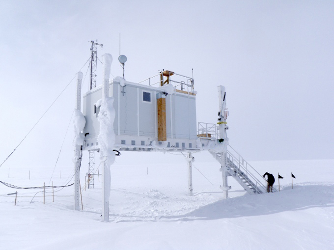 Image of the Atmospheric Watch Observatory (AWO)